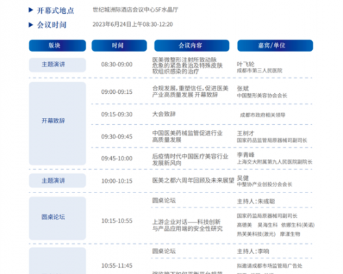 美呗医美将出席第六届IAIC成都国际医美产业大会